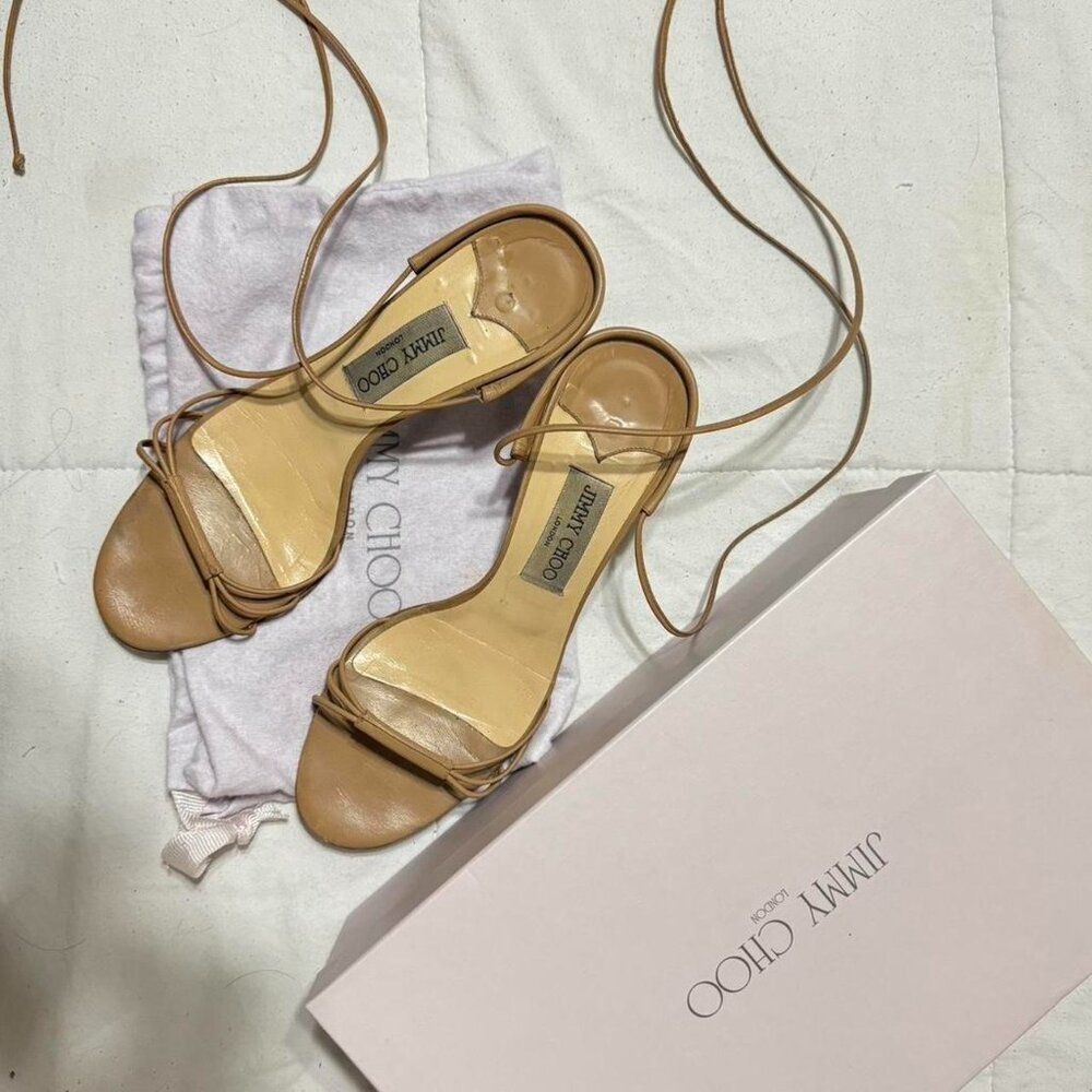 vintage jimmy choo kitten heels